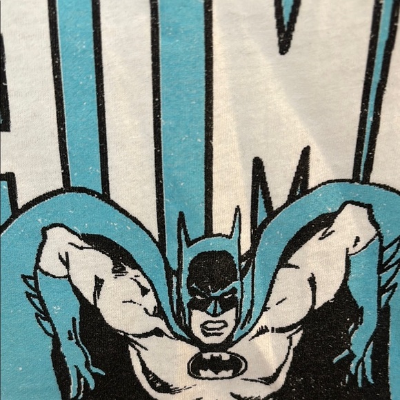 Batman Graphic T-Shirt in White and Blue - Picture 3 of 3